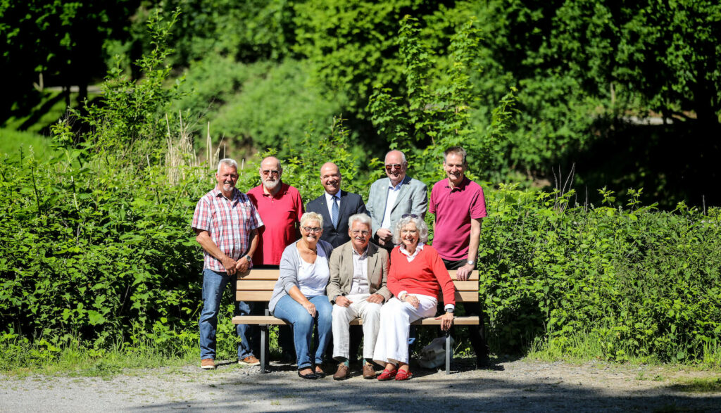 Essen-Nord - Neue Parkbänke