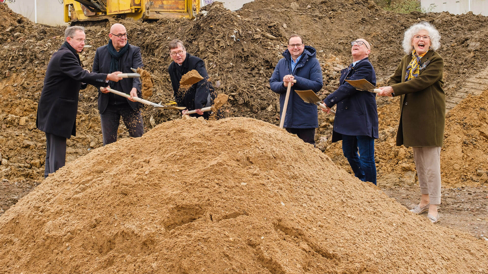 Spatenstich neue Geschäftsstelle in Altendorf