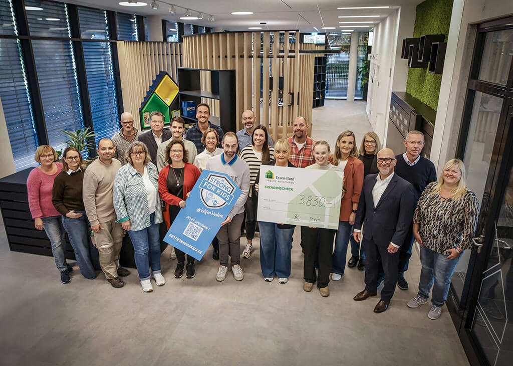 Starker Beitrag für „Be strong for Kids“