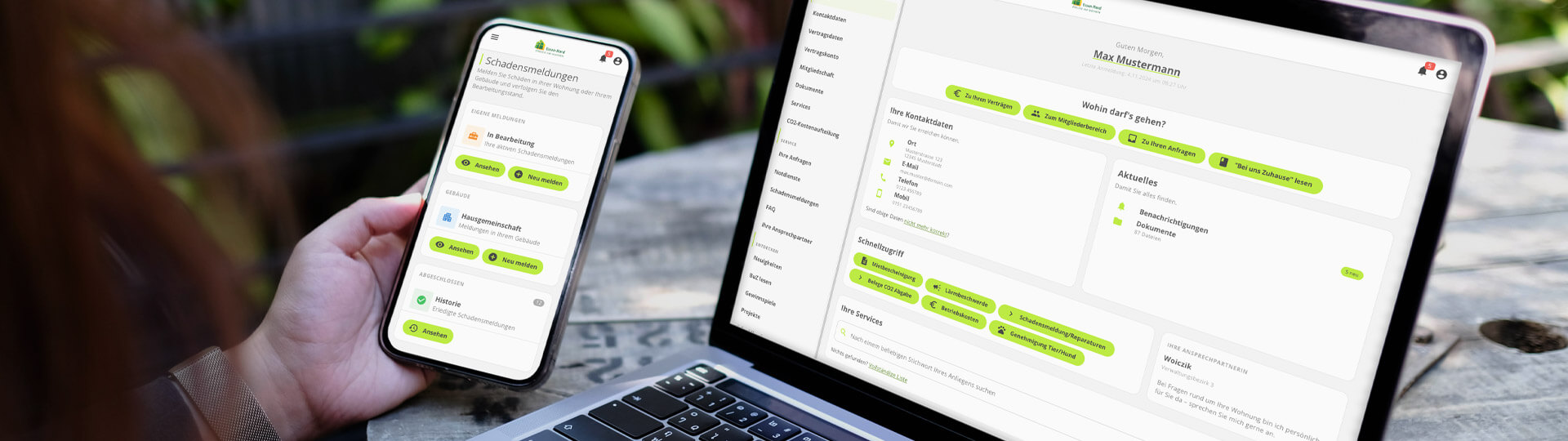 Mieter- und Mitgliederportal MuM